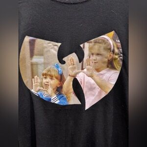 Port & Company Wu-Tang x Full House crossover mashup t-shirt in Size Large